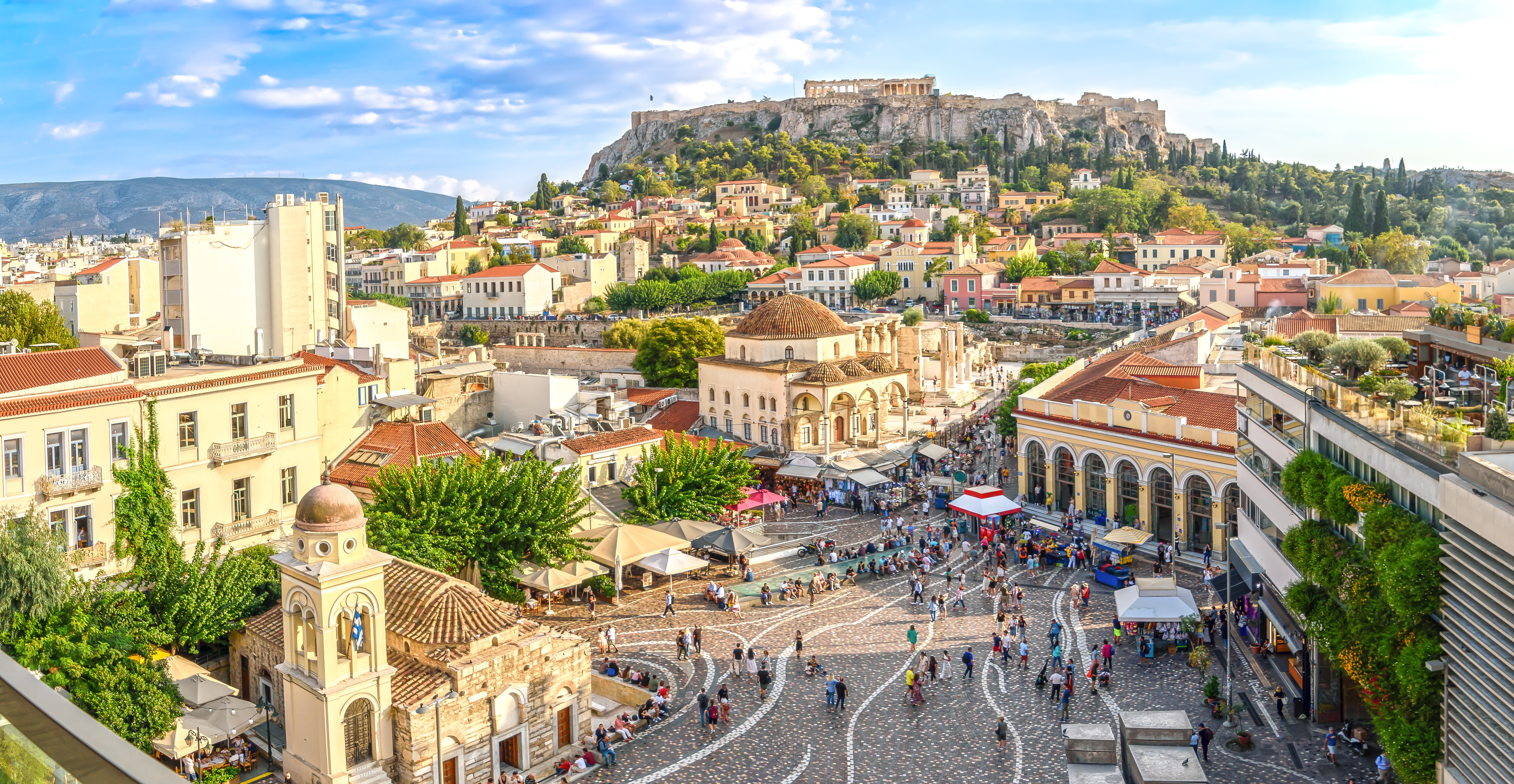 Athens and the famous Acropolis